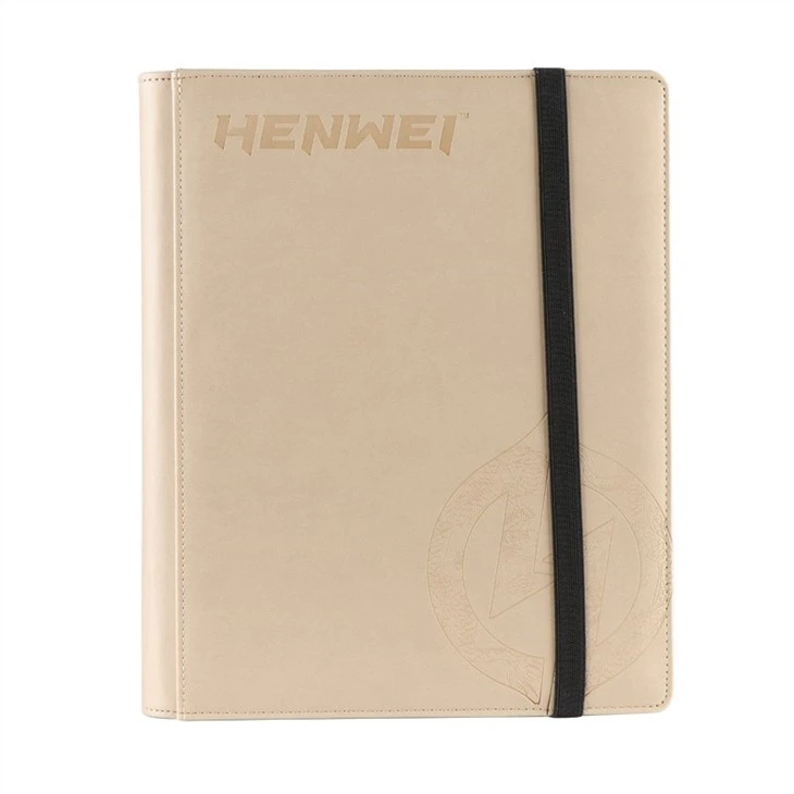 Premium Leather 9 Bag Card Binder