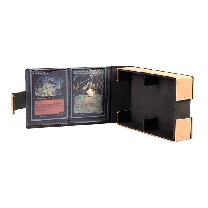 PU Leather Mtg Card Deck Box